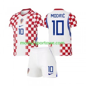 Koszulka Chorwacja Luka Modrić 10 Dziecięcy Domowe Stroje Piłkarskie World Cup 2026 Krótki Rękaw